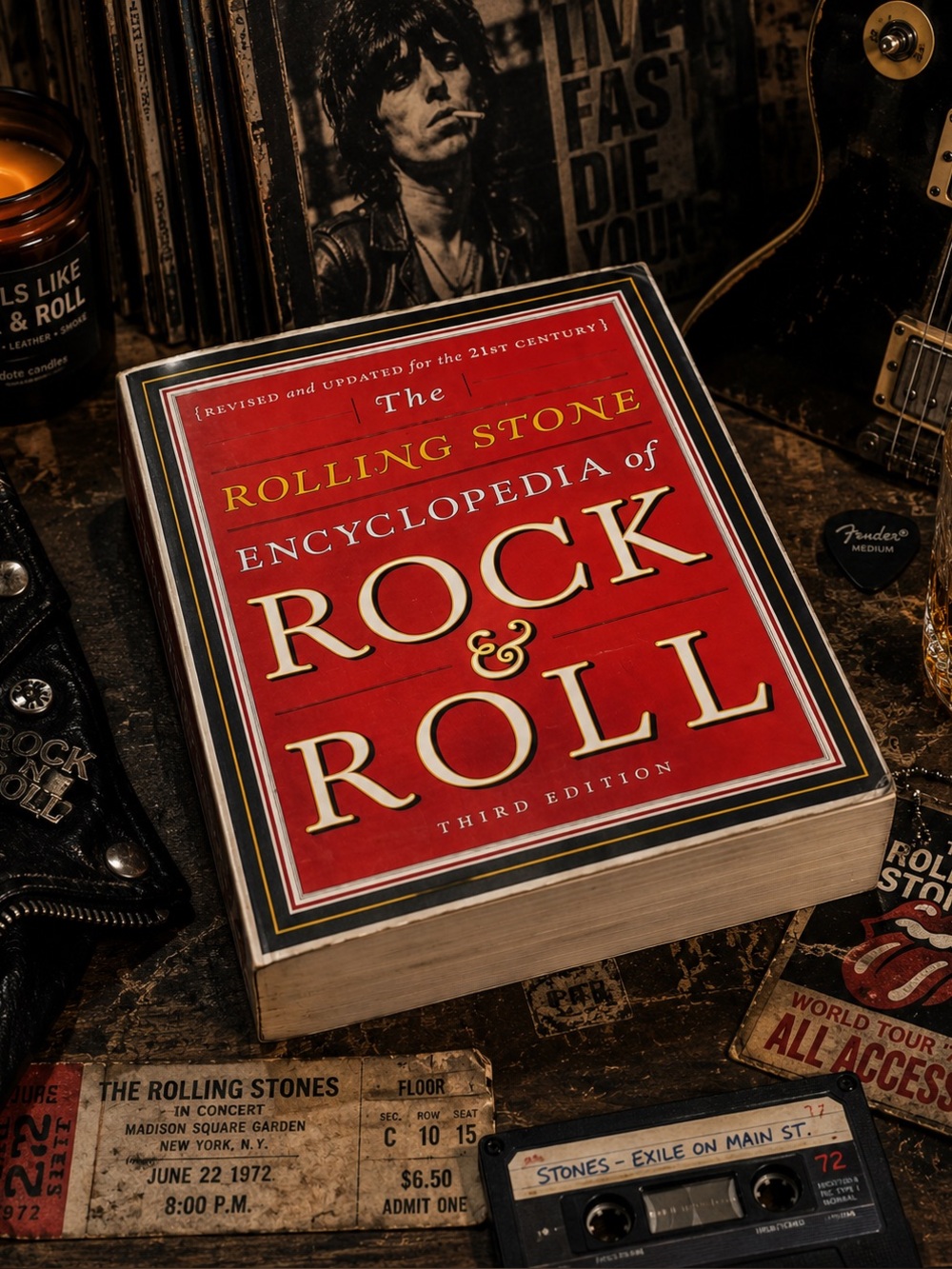 Rolling Stone Encyclopedia of Rock & Roll Paperback Large Book